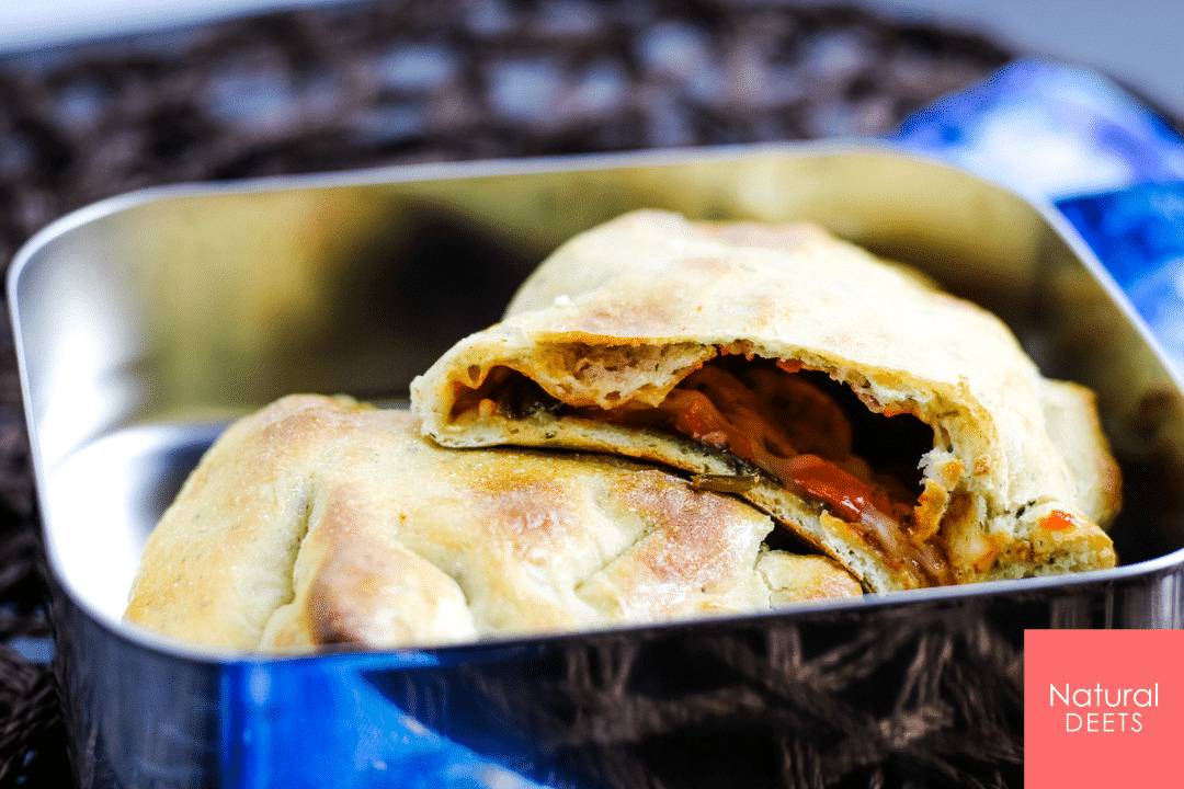Easy Calzone Recipe Kids Love This School Lunch Idea! Natural Deets