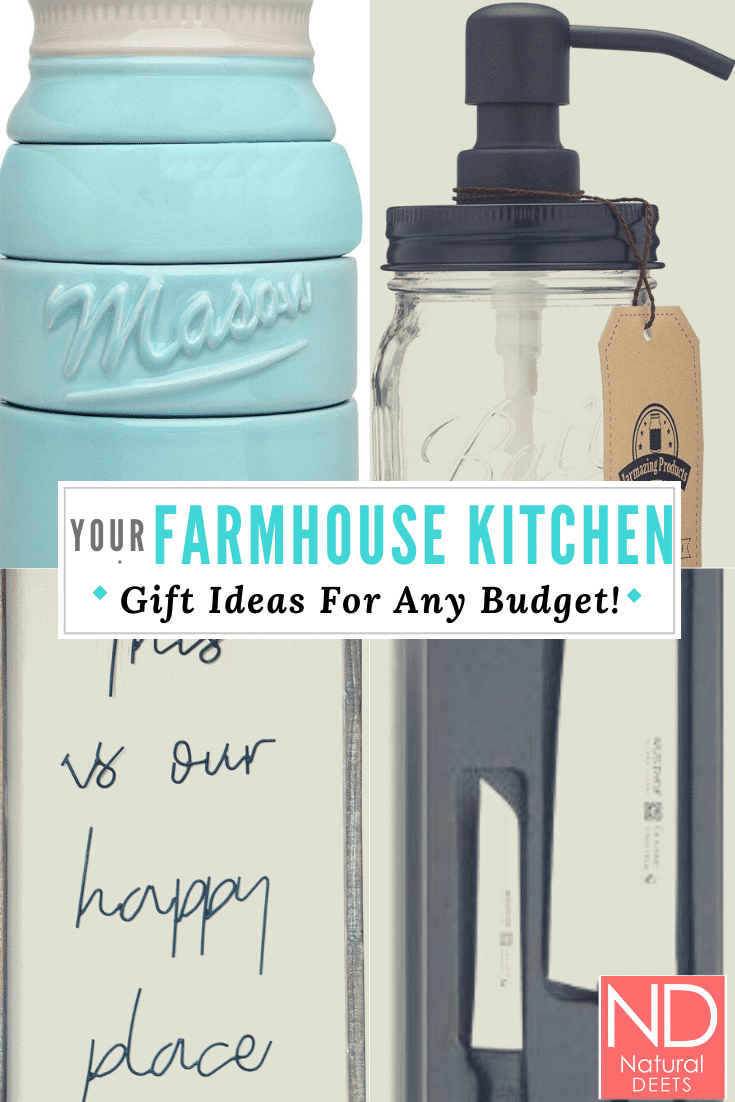 Your Gift Guide For the Farmhouse Kitchen! Natural Deets