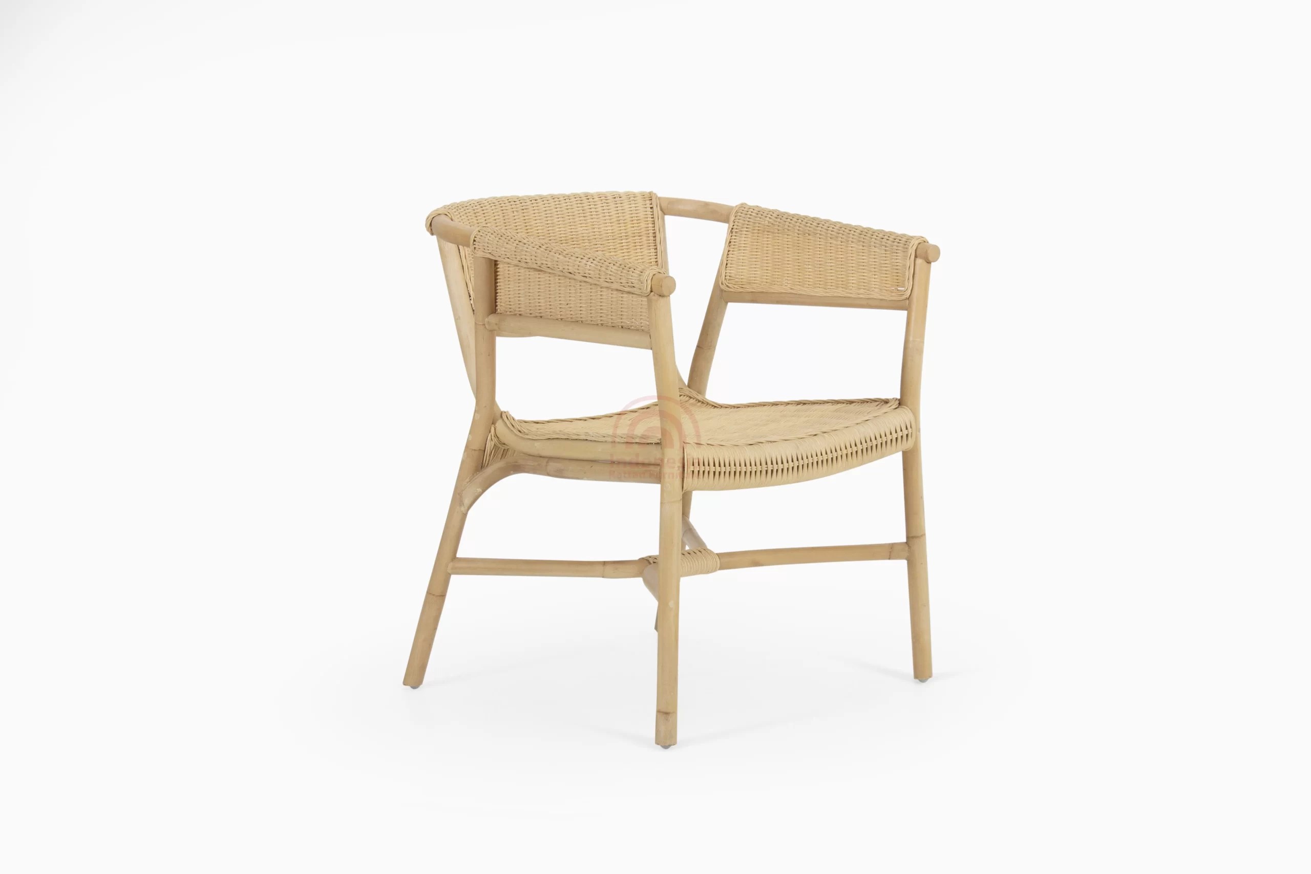 Kini rattan arm chair Natural rattan furniture wholesale supplier