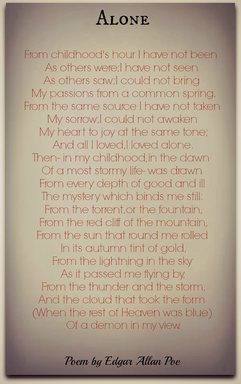 Edgar Allan Poe Poems Classic Famous Poetry