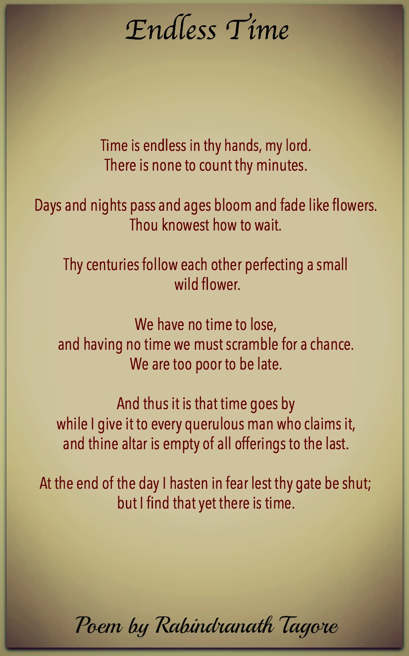 Rabindranath Tagore Poems Classic Famous Poetry