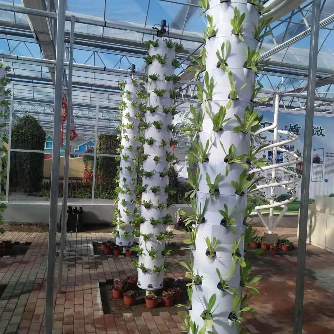 Hanging Aeroponic Tower Garden System Shanghai Dehuan Industry Co. , Ltd