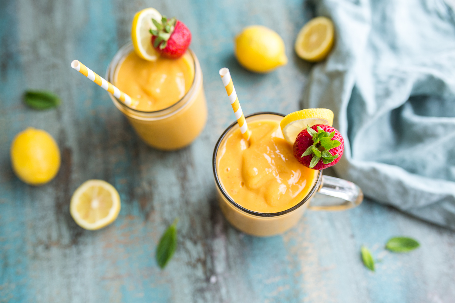 Frozen Strawberry Mango Lemonade Nature Nate's Honey