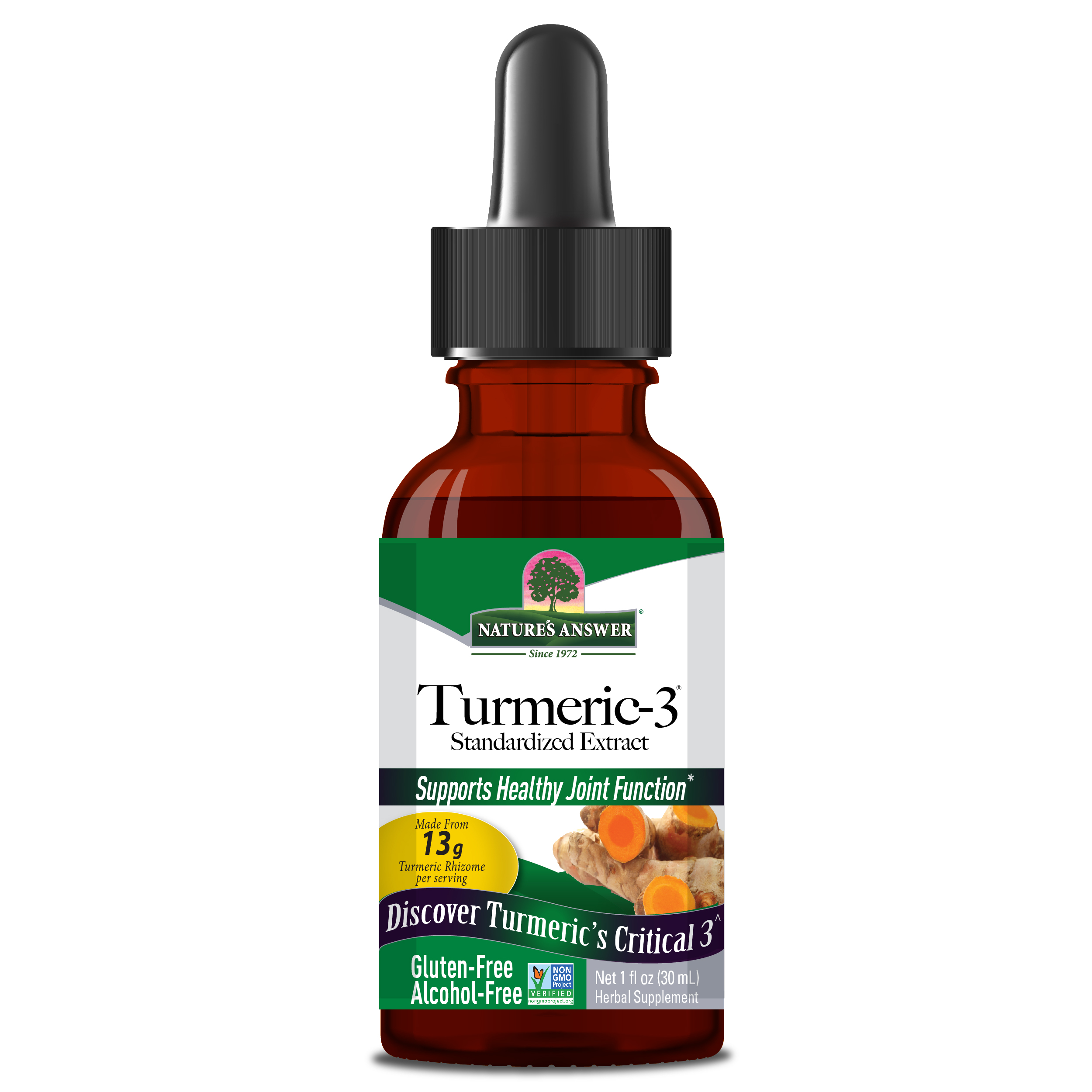 Turmeric3 Liquid Extract 1oz Alcohol Free Shop Turmeric Liquid
