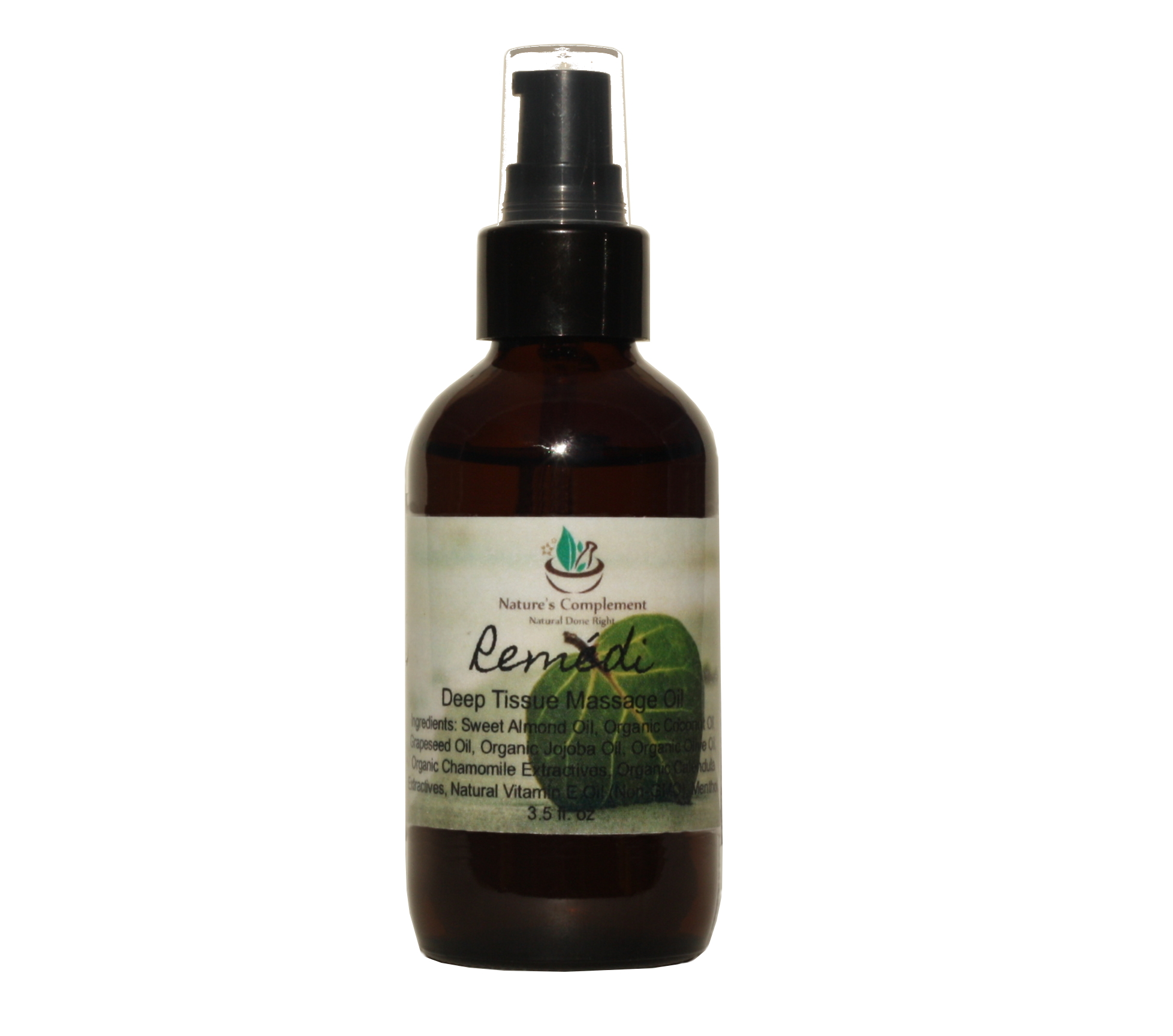 Remédi Deep Tissue Massage Oil Nature's Complement