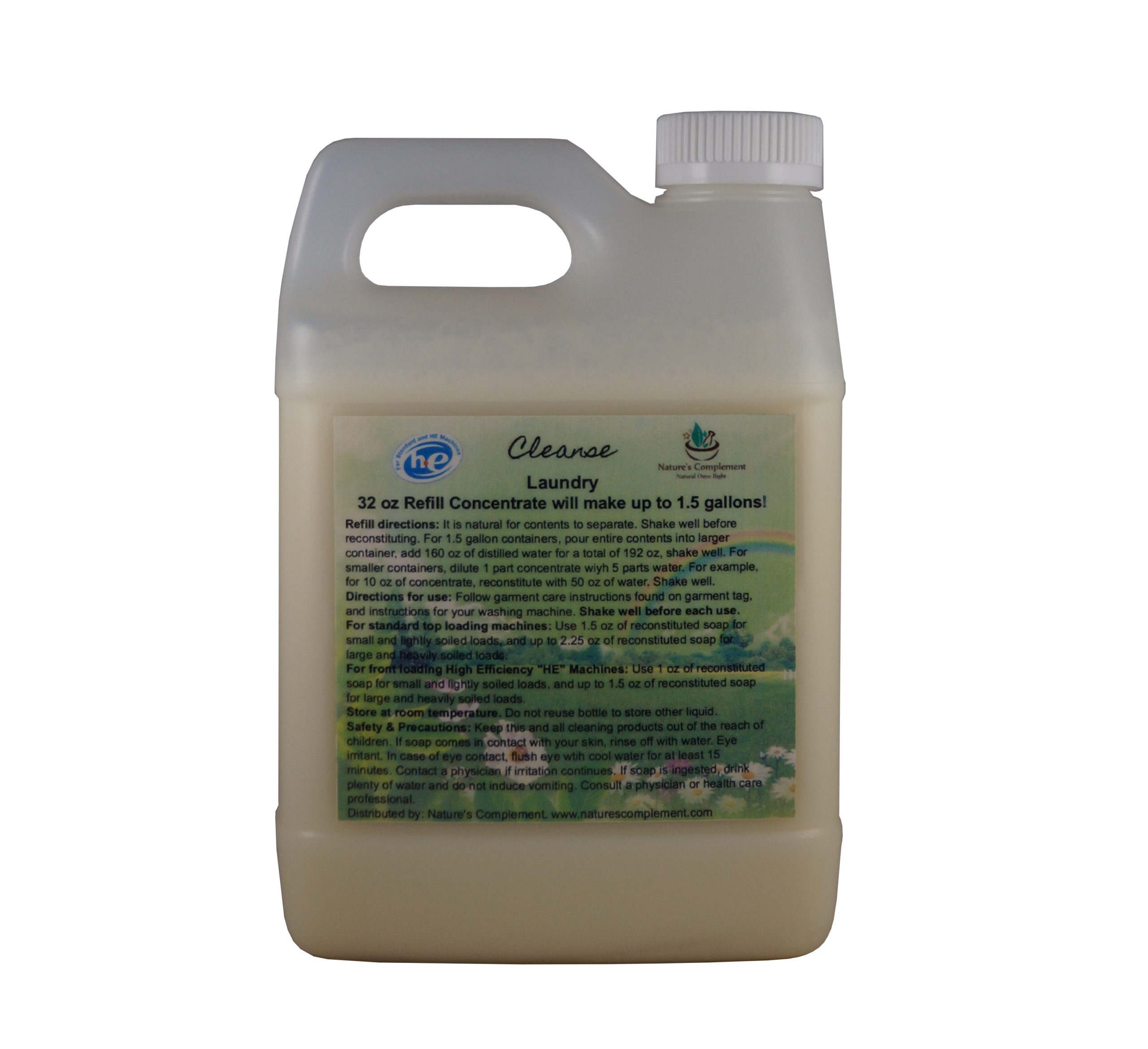 Cleanse Laundry Soap Concentrate Nature's Complement