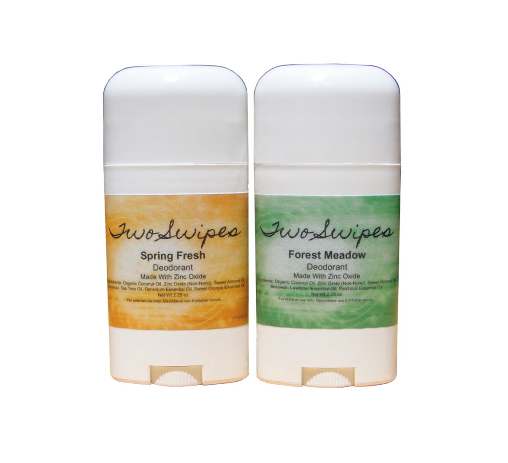 Two Swipes Zinc Oxide Deodorant Nature's Complement