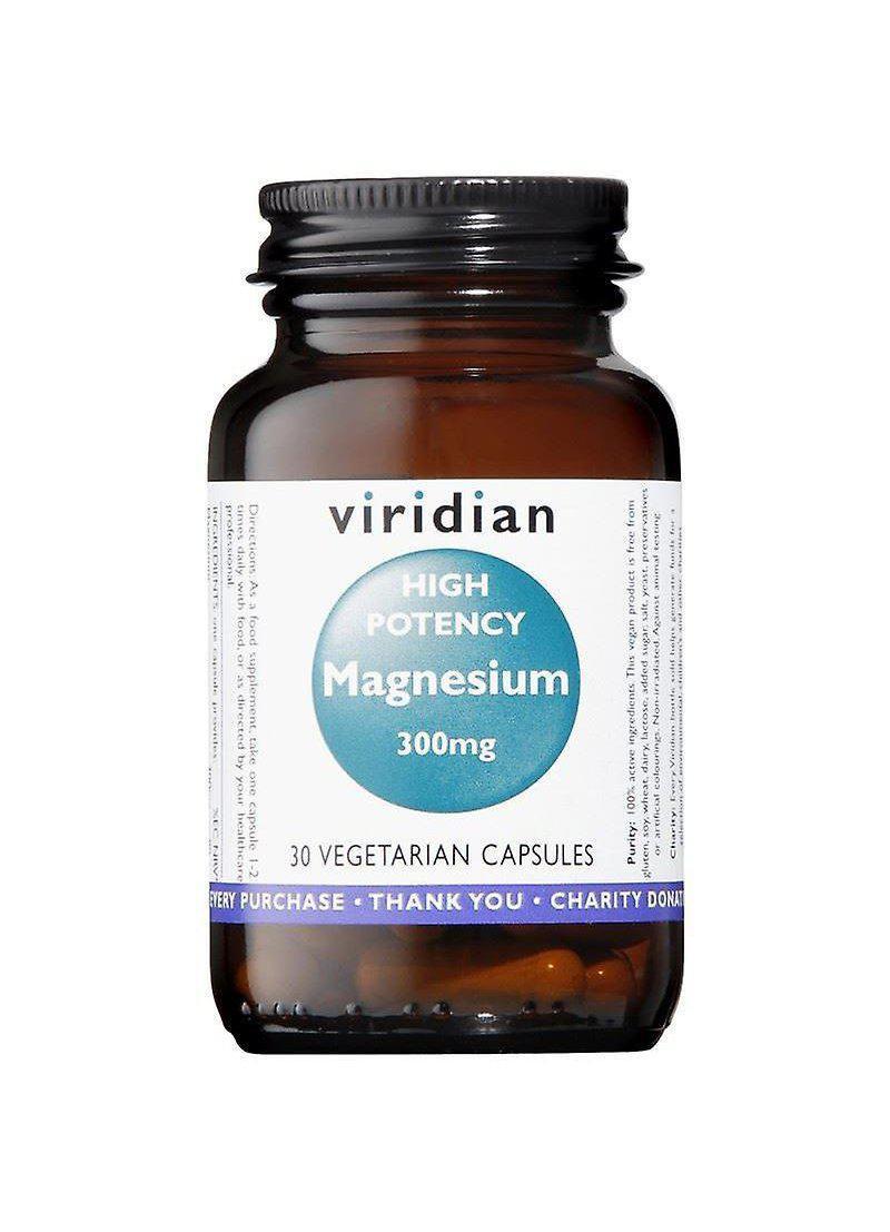 Viridian High Potency Magnesium, Capsules 300mg Health Store Macroom