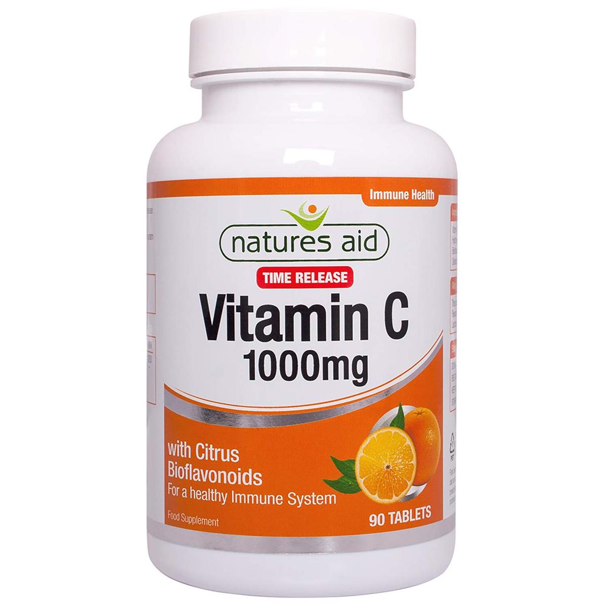 Nature's Aid Vitamin C Tablets, 1000mg Health Store Macroom Food Allergy Test