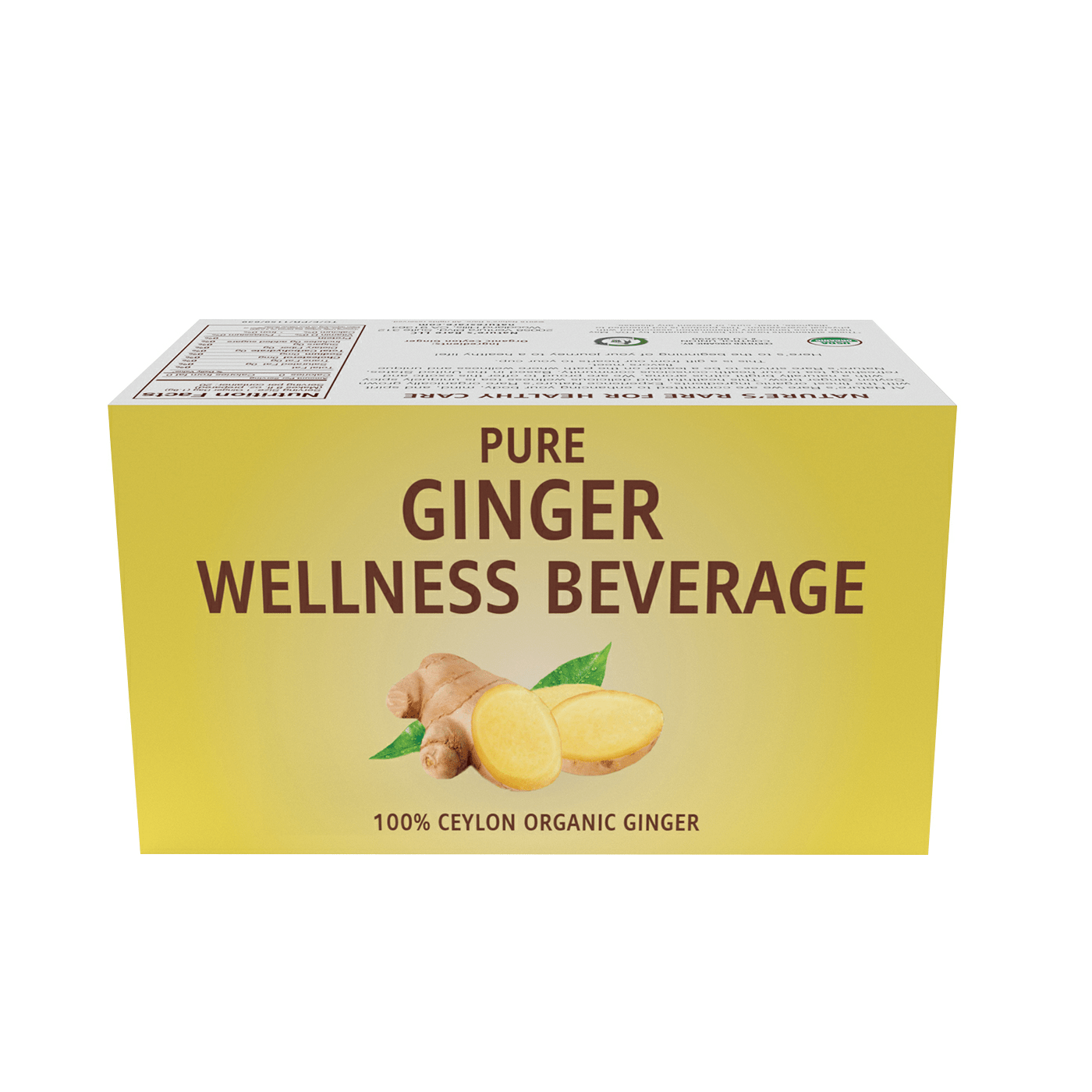 Pure Ceylon Ginger Brew Nature's Rare Ginger Tea
