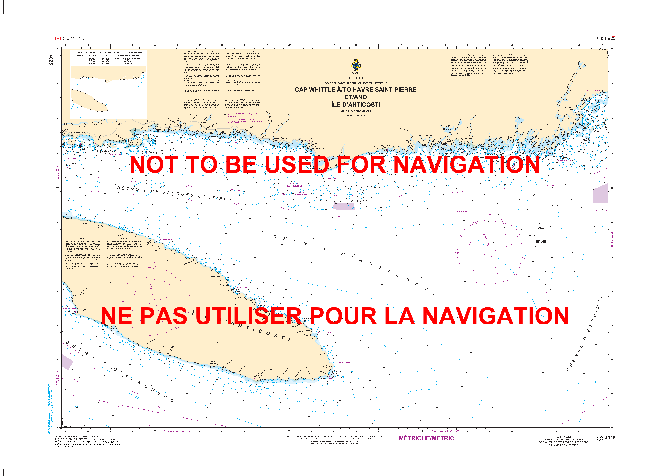 4025 Cap Whittle to HavreSaintePierre and Ile d’Anticosti The