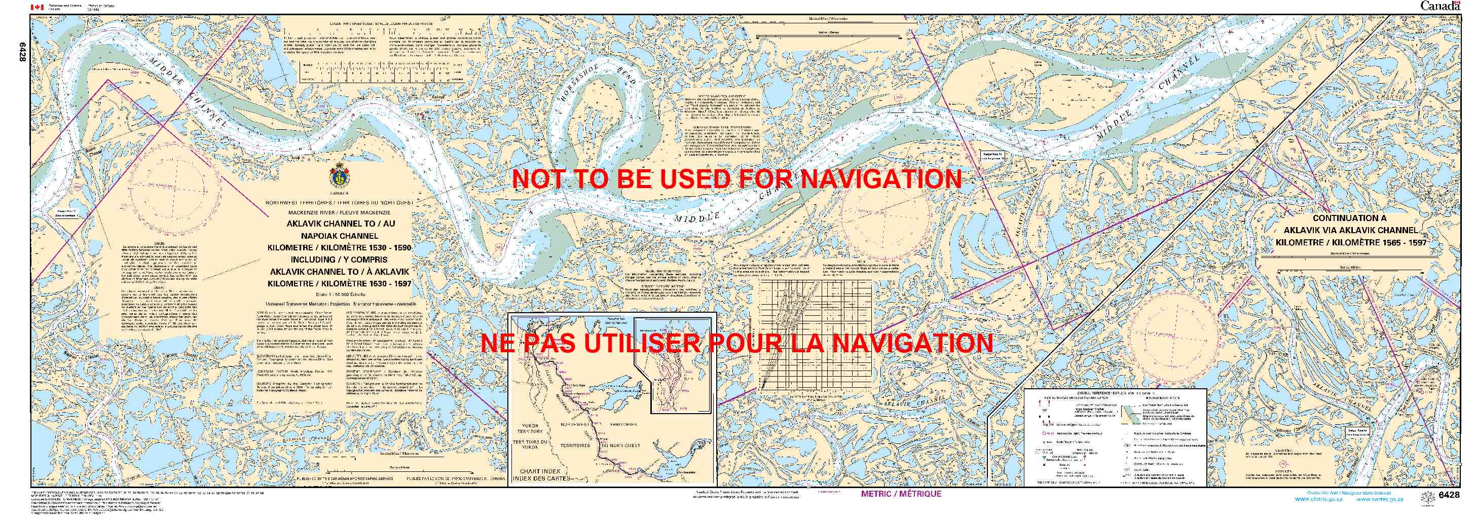 6428 Aklavik Channel to Napoiak Channel including Aklavik Channel by