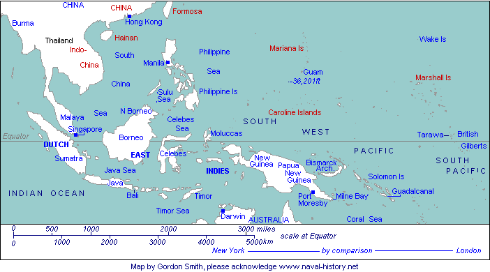 Royal Navy, China Station, December 1941 to March 1942, Admiral Layton's Diary