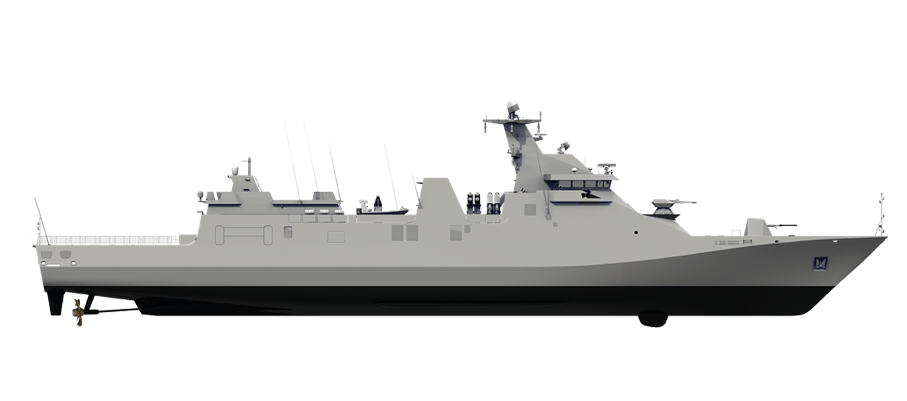 Estaleiro Damen inicia construção de fragata leve Sigma 10514 para o