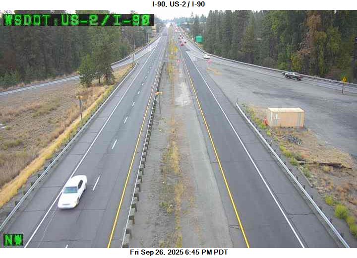 I90 Spokane, WA Traffic Cameras