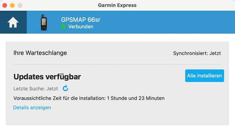 Garmin Cycle Map & Garmin TopoActive Kartenupdates installieren