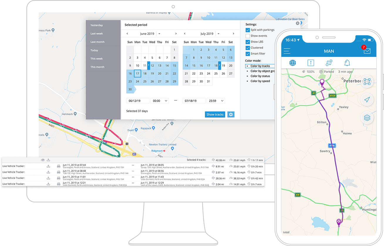 Software GPS de seguimiento de activos Plataforma de rastreo GPS — Navixy