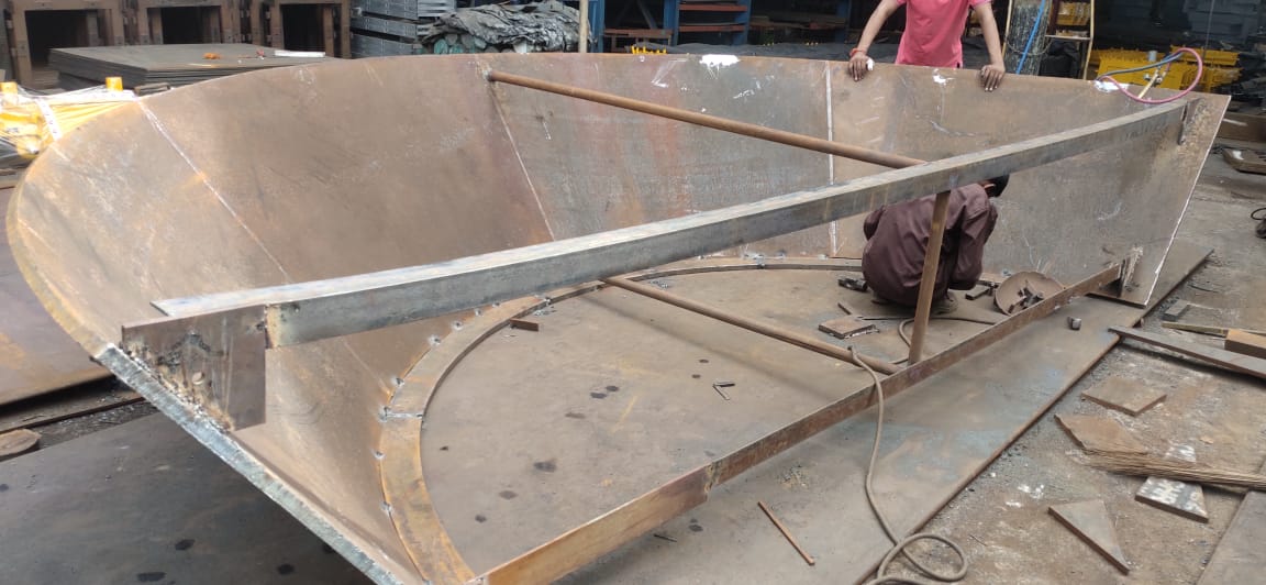 Kiln Cowl shell manufacturing Navratna Industries