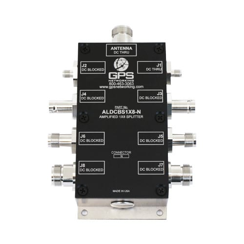 ALDCBS1X8 Active Antenna Splitter 1X8 NavtechGPS