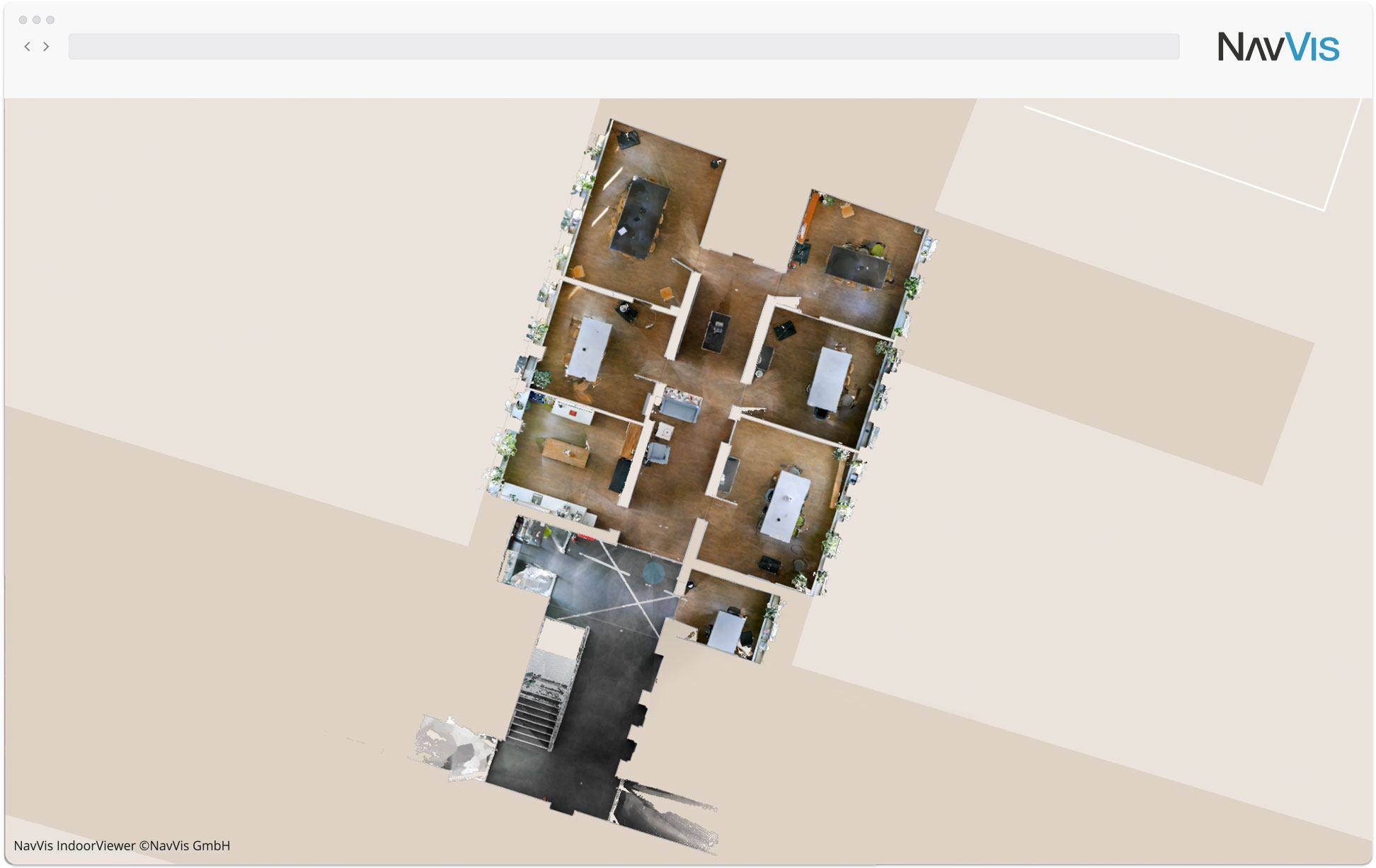 How to create interactive digital floor plans with NavVis IndoorViewer