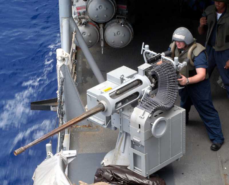 USA 25 mm/87 Mark 38 Machine Gun System NavWeaps