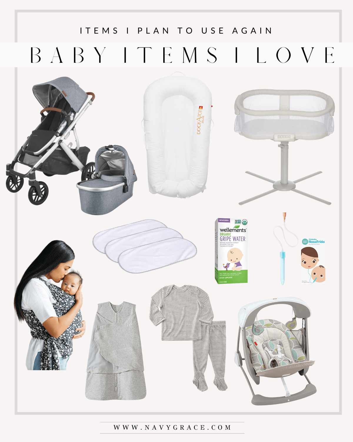 WHAT'S ON MY BABY WISH LIST FOR BABY 3 Navy Grace