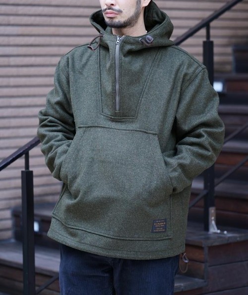 HARRY'S 【 FILSON Mackinaw Wool Anorak OLIVE ( Tops Jacket ) 】 ハリーズ