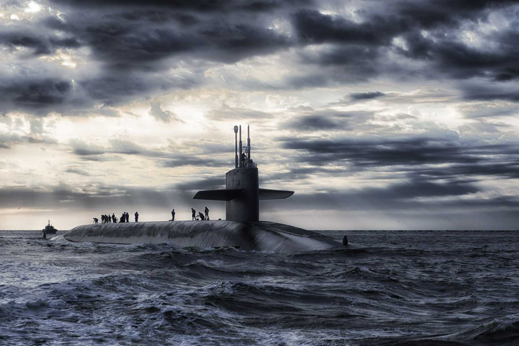 Navy SEALs Submarine Training in Pacific