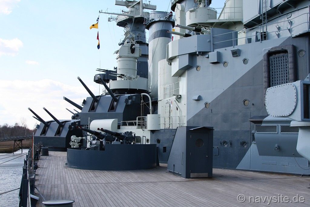USS North Carolina (BB 55) Photo Tour