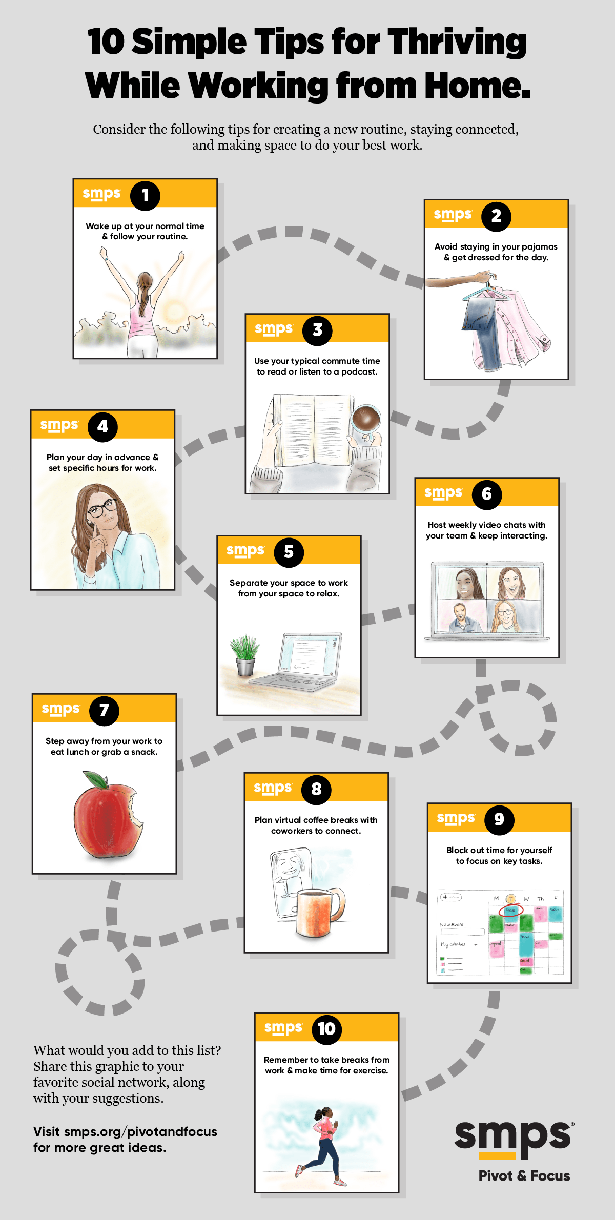 10 Simple Tips for Thriving While Working from Home