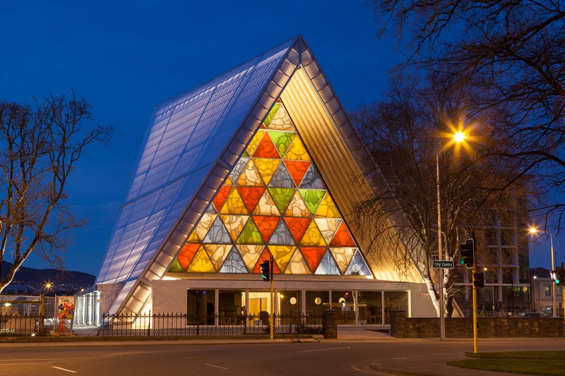 Transitional Cathedral, Christchurch Naylor Love, Commercial Construction