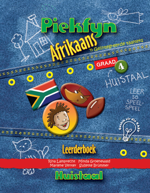 NB Publishers Piekfyn Afrikaans Graad 4 Huistaal Leerderboek