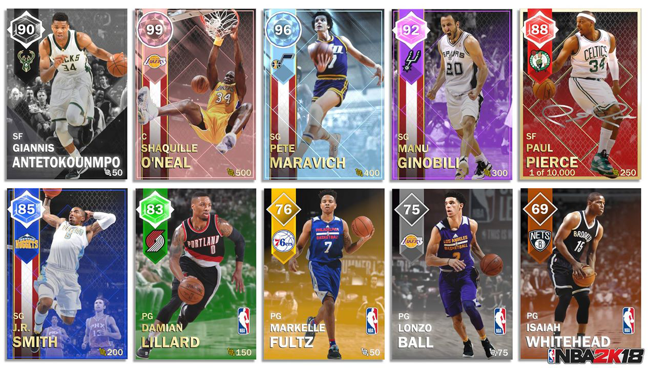 NBA 2K18 MyTEAM Trailer & Developer Blog NLSC