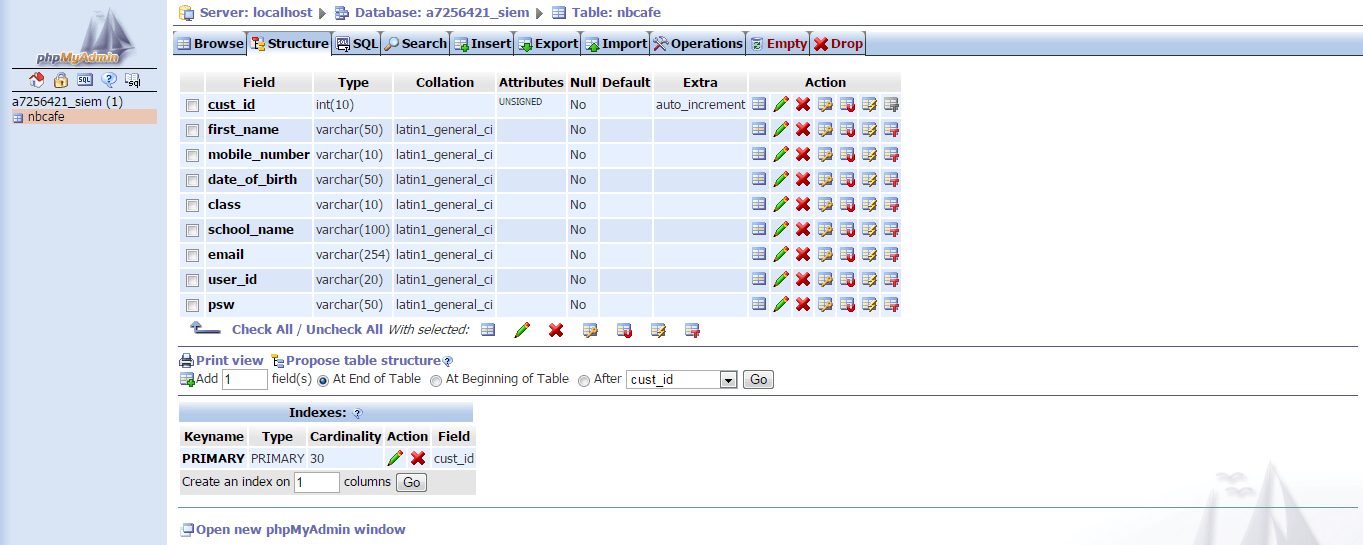 Store data to mysql server from MIT App Inventor using php NBCAFE