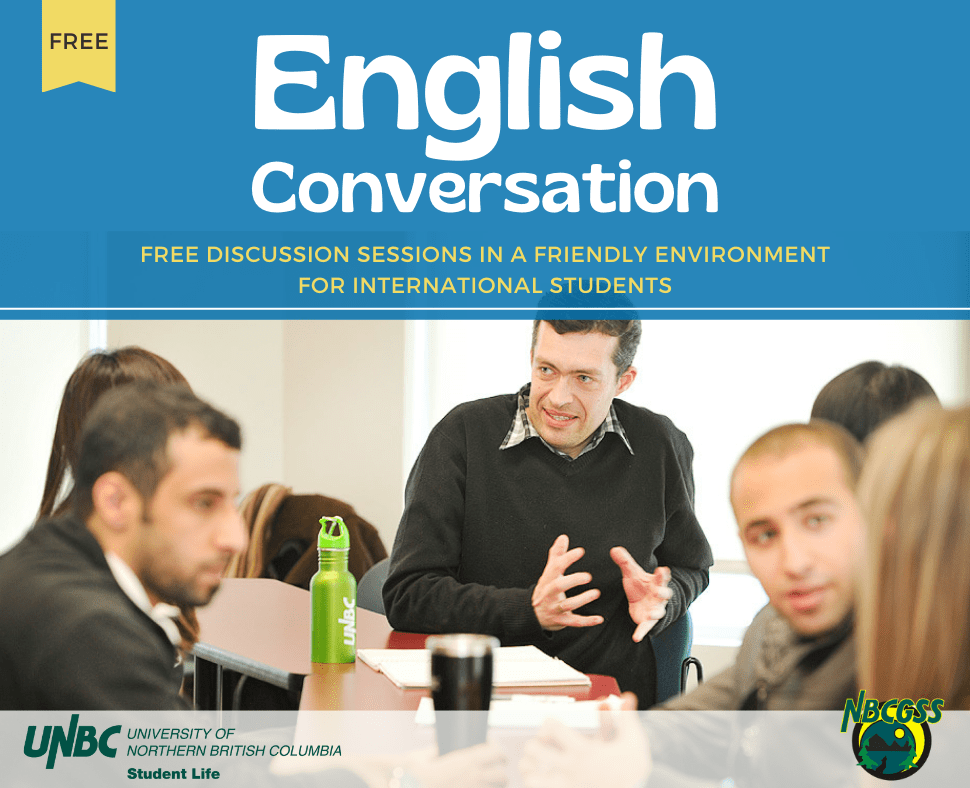 English Conversation Classes Northern BC Graduate Students' Society