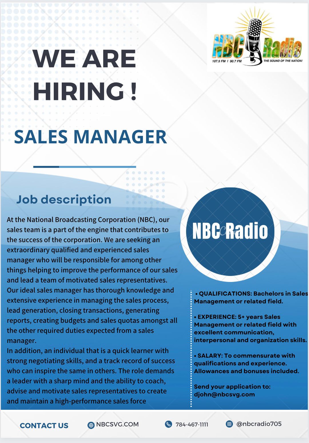 SalesManagerPosition NBC Radio SVG