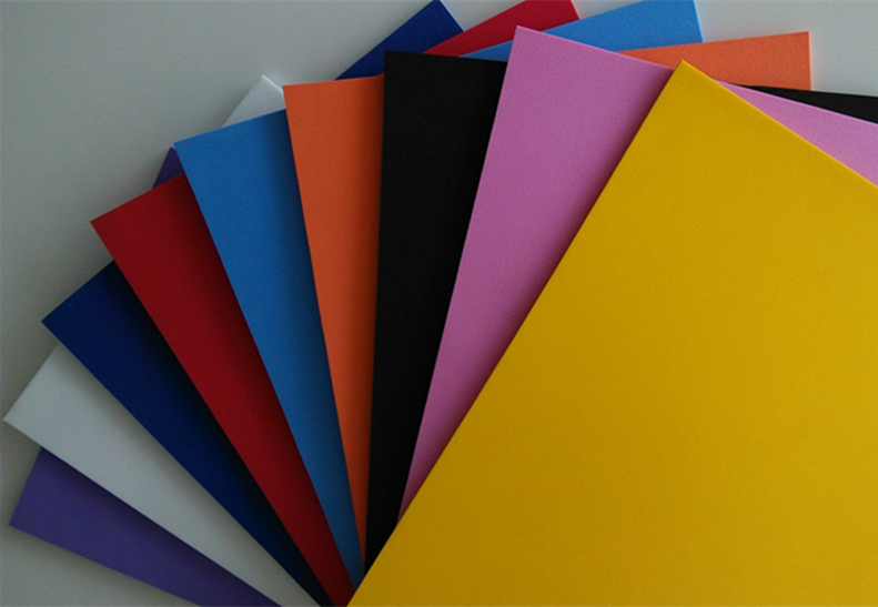 Low Density 290mm Colorful Eva Foam Sheet , EVA foam sheet EVA