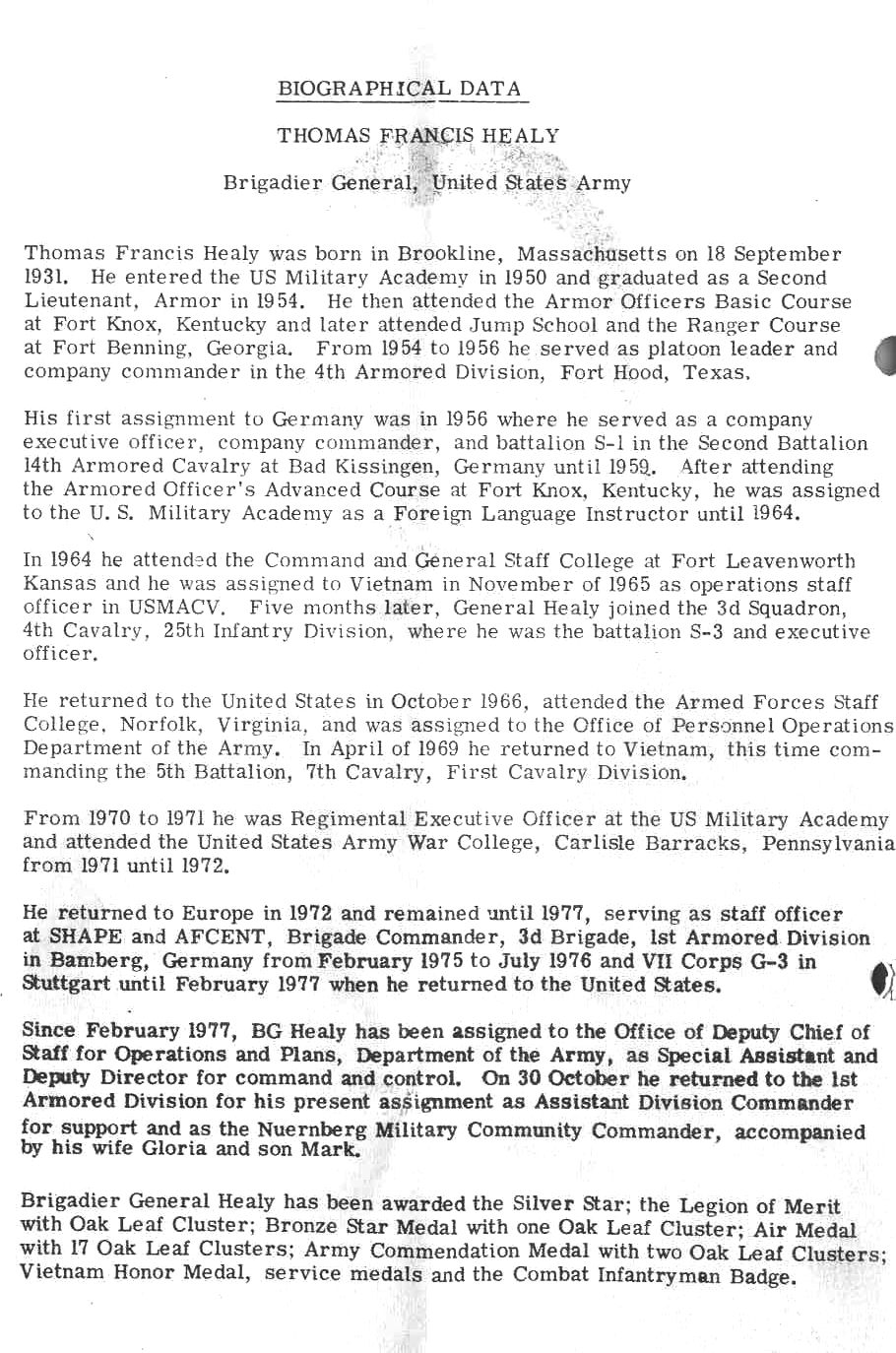 Thomas F. Healy Wikipedia