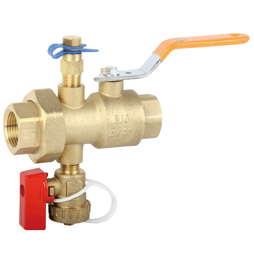 Brass Ball Valve Union Combination, FIP x FIP Huaping Intelligent