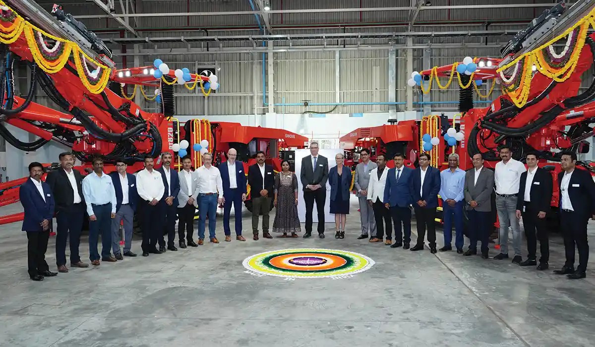 Sandvik Inaugurates New Tunnelling Jumbo Drill Manufacturing Facility