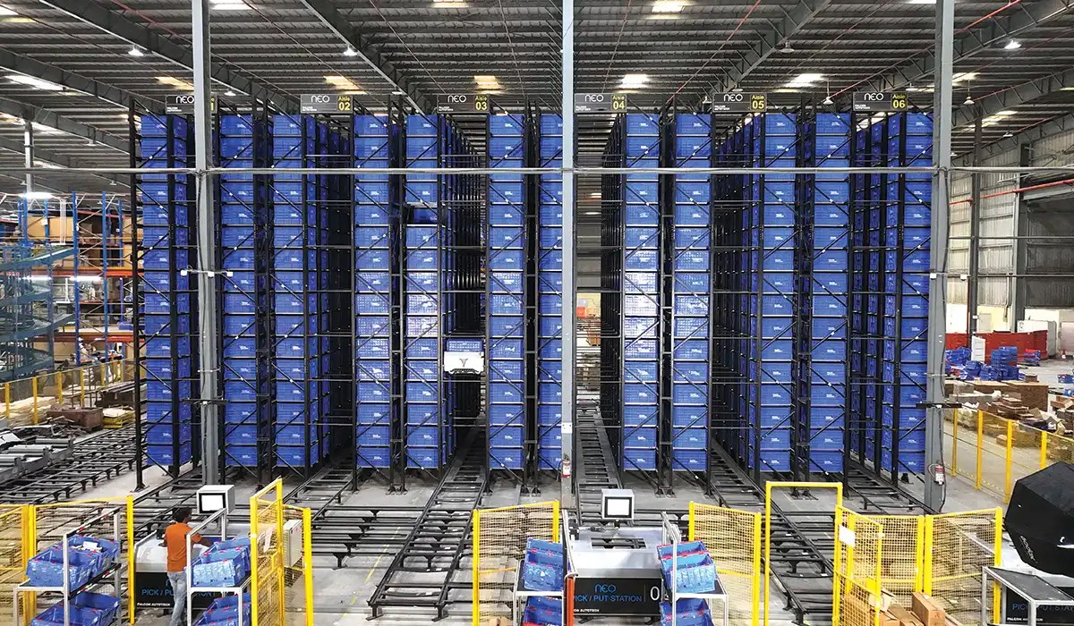 Falcon Autotech Offers Innovative Warehouse Automation Systems
