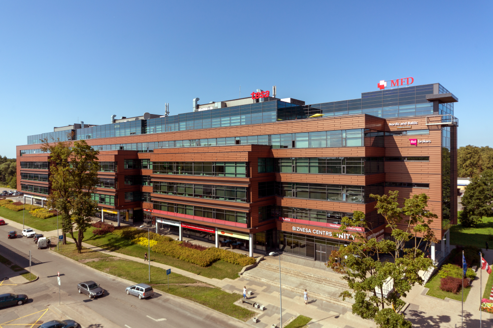 Unity Business centre in Riga