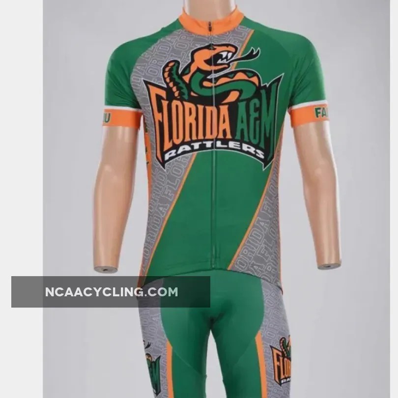FAMU Florida A&M University Rattlers Cycling Jerseys and shorts NCAA CYCLING