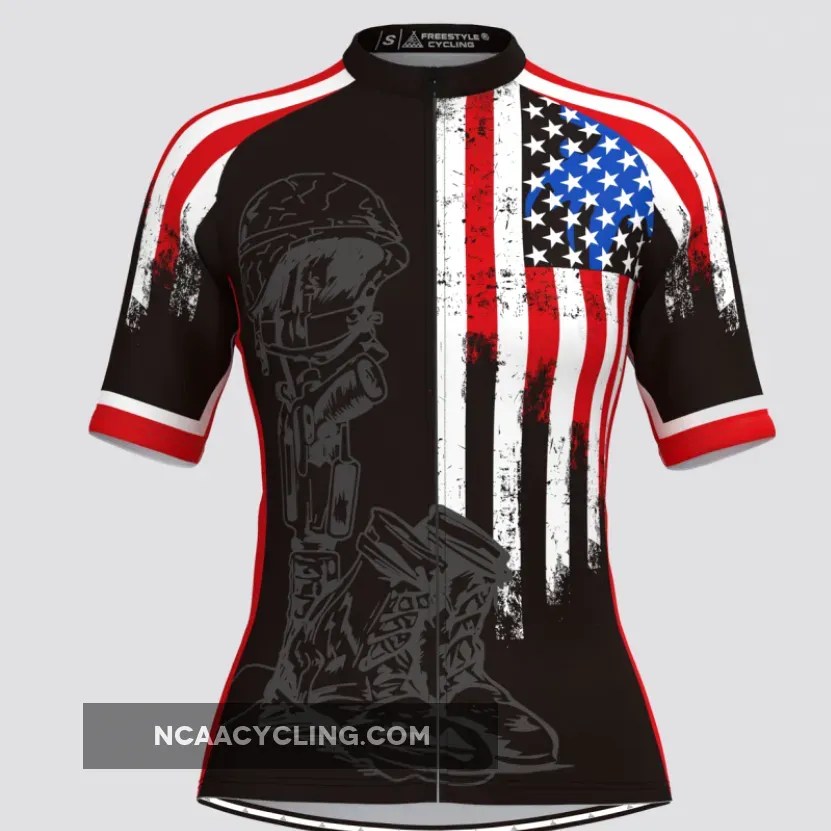 Honor The Fallen Women's Cycling Jersey Outlet NCAA CYCLING