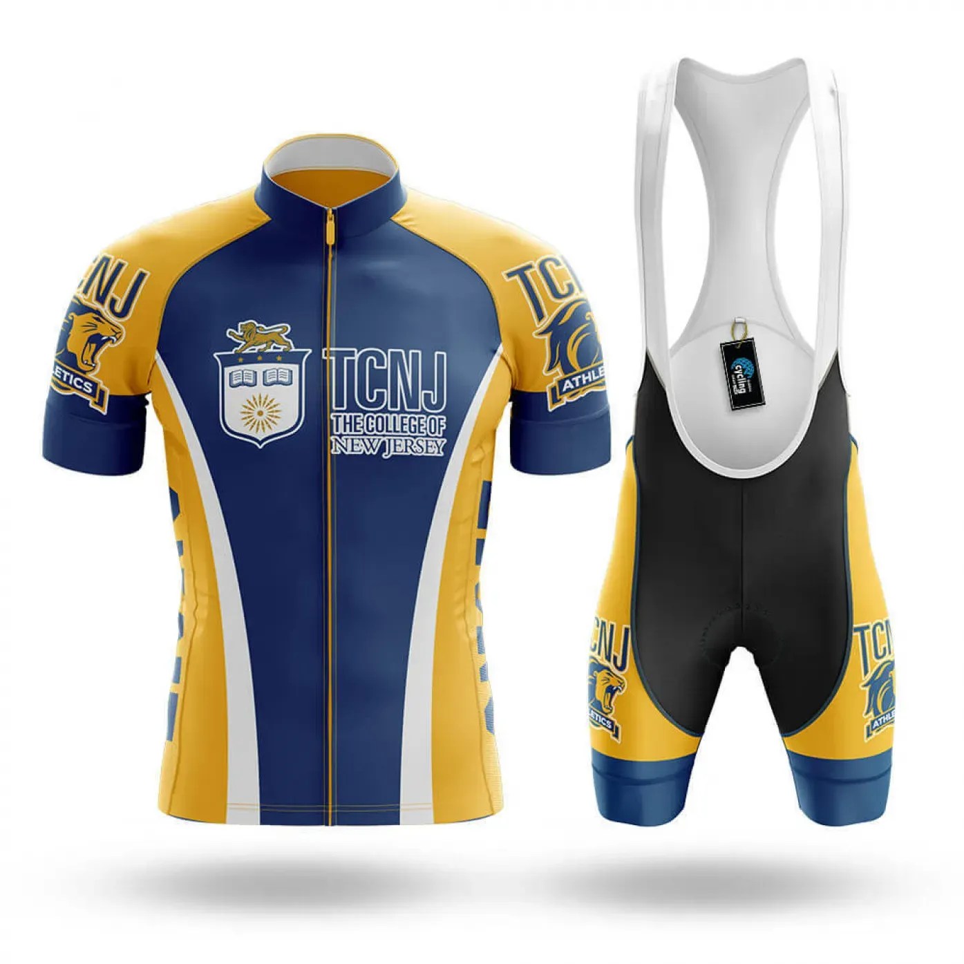 The College Of New Jersey Cycling Kit Full Set For Sale NCAA CYCLING