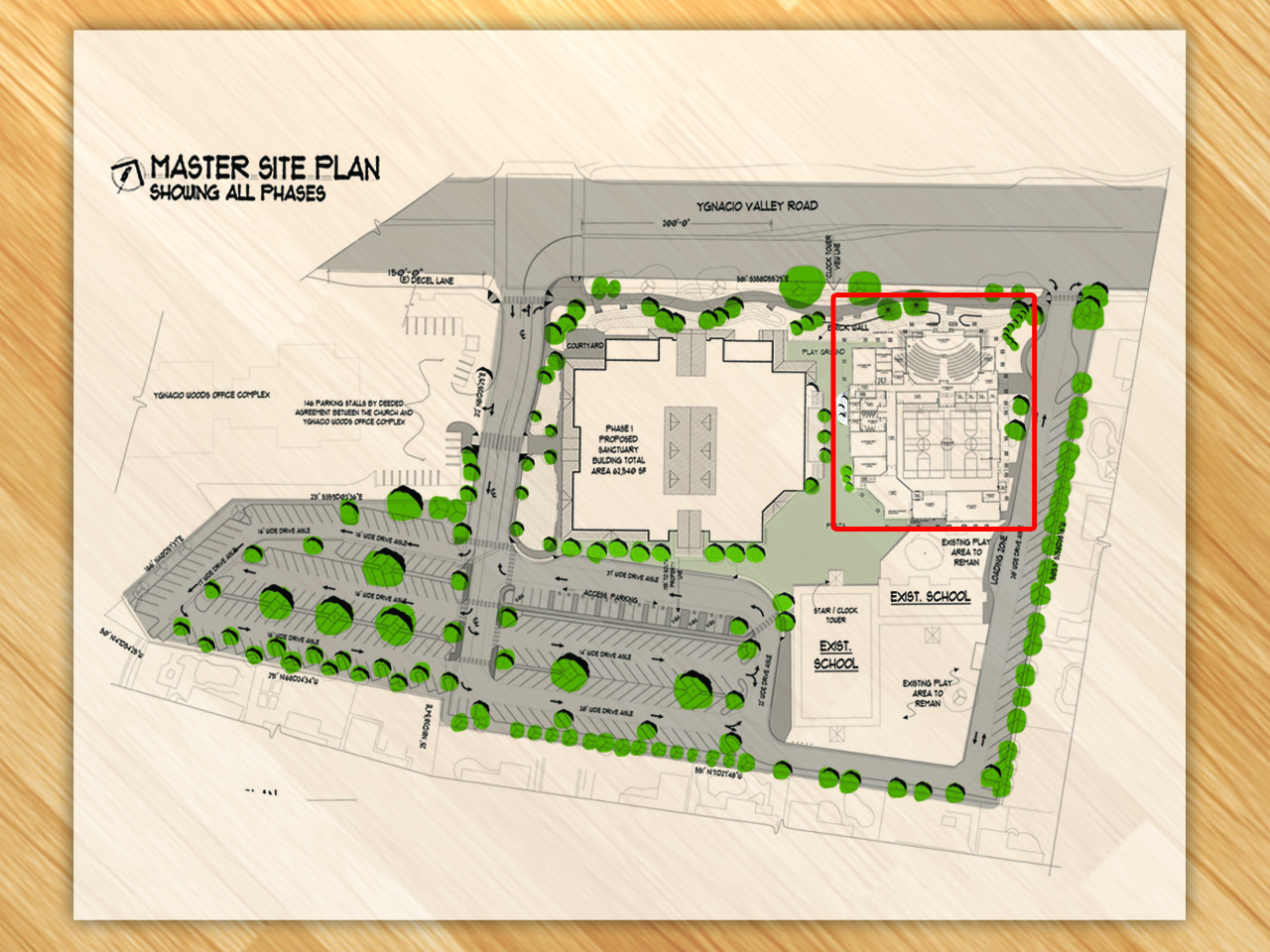 master site plan NorthCreek Academy & Preschool
