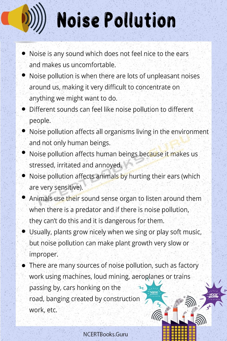 Noise Pollution Images For Kids