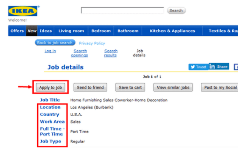 IKEA Application Online Jobs & Career Info Discovering Employment