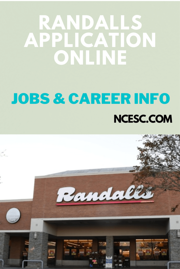 Randalls Application Online Jobs & Career Info Discovering
