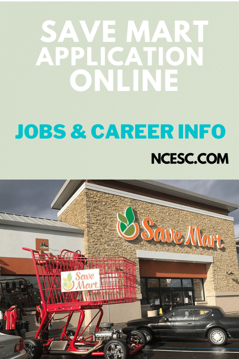 Save Mart Application Online Jobs & Career Info Discovering